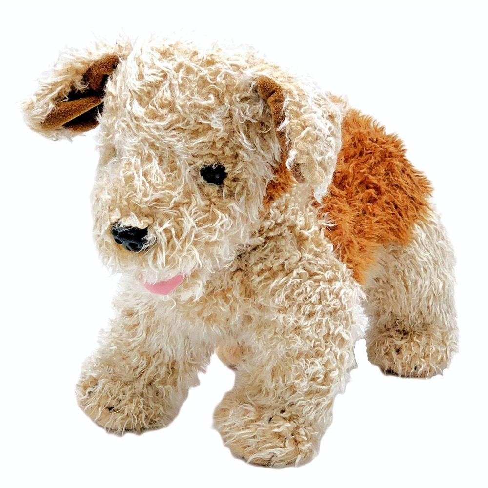 1992 Ty Plush Toffee the Scruffy Terrier Dog Clean Sanitized Vintage 13"x16"